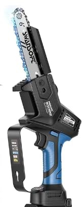 Tronçonneuse d'élagage sans fil 6 sans balais avec lubrification automatique, batterie et chargeur non inclus, CS-1