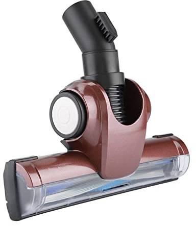 Omabeta Tête de Brosse D'aspirateur de 32 Mm, Brosse de Sol Rotative Universelle pour Tapis, Sols Durs, Carrelage, avec Fond en Plastique pour Aspirateurs à Tige de 32 Mm