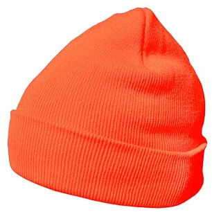 DonDon vintermössa mössa varm klassisk design modern och mjuk neonorange