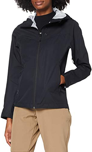 Millet - Fitz Roy III JKT W - Veste Hardshell Femme - Membrane Dryedge Imperméable et Respirante - Approche, Randonnée, Trekking, Lifestyle - Noir, S FR