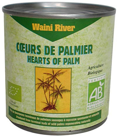 Waïni River - Coeurs De Palmier Sauvage Bio 400G - Vendu par unité