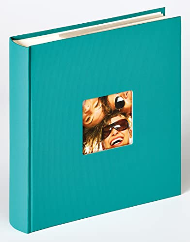 walther design album fotografico verde petrolio 200 foto 13 x 18 cm Album per appunti con copertina ritagliata, Fun ME-116-K