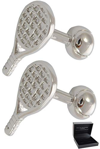 Collar and Cuffs London - Premium Cufflinks with Gift Box - Designer Cufflinks for Men - Solid Brass - Individual Sports - Single Personal Sport
