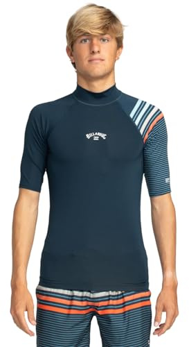Billabong Herren Contrast Ss Printed Rashguard (1er Pack)