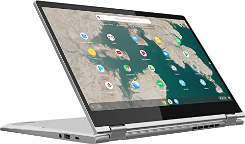 Lenovo Nuevo C340 15.6 pulgadas FHD visualización táctil 2 en 1 Chromebook portátil, Intel i3 CPU (hasta 3.4 GHz), 4 GB de RAM, 128 GB de espacio (64 GB eMMC+64 GB MSD), USB-C, Wi-Fi, Bluetooth,