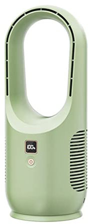 Ventilador de Sobremesa Sin Aspas, Ventilador de Refrigeración de Sobremesa, Ventilador de Sobremesa Silencioso y Recargable, 3 Velocidades de Viento Ajustables, para la Oficina, El Hogar, El Dormitor