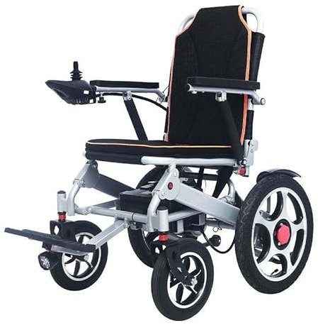 Foldable Electric Wheelchair Folding Power Chair Mobility Chair 20 ah Battery 6 KMPH 250W Motor