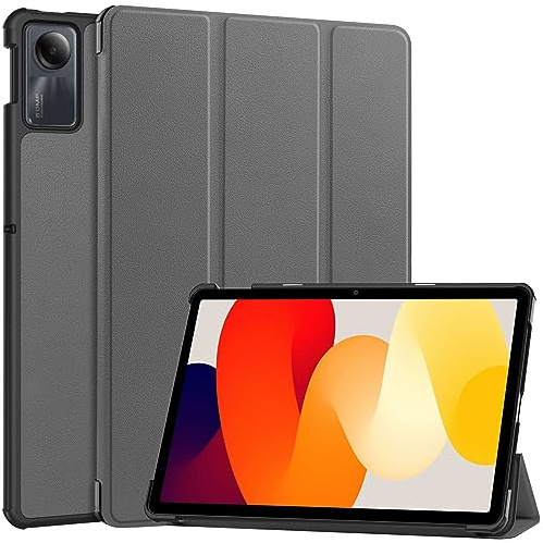 Vakarey für Redmi Pad SE Hülle,für Xiaomi Redmi Pad SE Hülle 11 Zoll 2023 Tablette,Grau