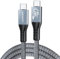 AGFINEST Cavo USB4 240W, Cavo per Thunderbolt 4, Compatibile con Thunderbolt 3/USB4, Cavo USB C 40Gbps, PD 3.1 140W 240W, 8K60Hz HDR Video Transfer per MacBook M1 M2, Mac mini (Dritto, 2M)