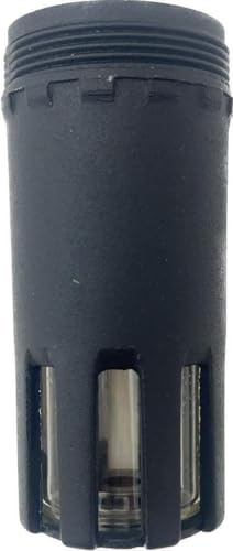 Tazza metallica di ricambio per lubrificatore 1/4 compressore FRL