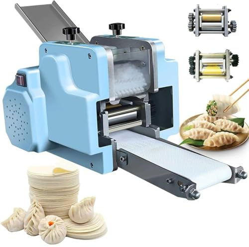 Macchina Automatica per Gnocchi, Macchina Avvolgitrice per Ravioli E Wonton, Sfogliatrice Commerciale a Forma Rotonda, 120 W, 60 Pezzi/Min