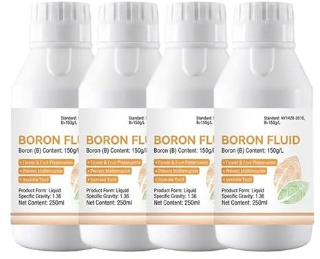 Garden Liquid Boron Boost – Enhances Floral & Fruit Growth for Fruits Vegetables Flowers (4)