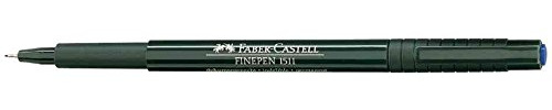 Faber-Castell 1511 Fineliner Strichstärke 0,4 mm blau 10 Stück