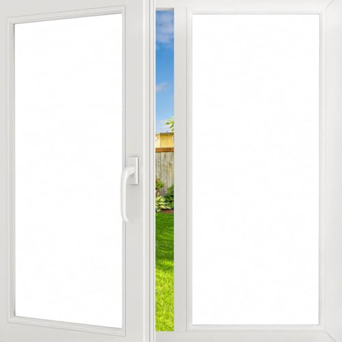 FILMGOO Window Privacy Film Static Cling Window Tint 35.4 Inch x 7.8 Feet