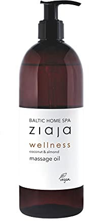 Ziaja Baltic Home Spa Wellness Aceite de masaje de almendra y coco, 490ml