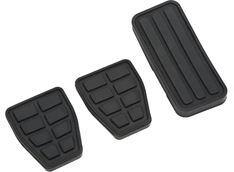 AMONIDA Auto-Pedal-Pad-Kit, 3 Stück Auto-Gummi-Pedal Polster und Bremspedal Polster Ersatz für T4 1990 Bis 2003 Auto Pedale