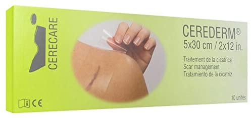 Cerecare Cerederm Rectangle Traitement de la Cicatrice 5 x 30 cm 10 Unités