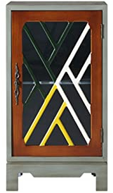 MOOWI Weinschrank Kleiner Weinschrank mit Glastür for Küche, Hausbar, Wohnzimmer Barschrank (Size : A), Dingzhebo2022