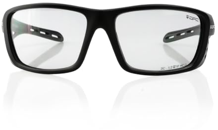 OPC TACTICAL EVEREST Matt Noir Gris Clear Shooter Lunettes tactiques et de protection, lunettes de tir pour tireurs sportifs, Safety Glasses, tireurs sportifs, lunettes de protection Airsoft