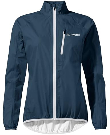 VAUDE Women‘s Drop Jacket III, leichte Regenjacke, atmungsaktiv & wasserdicht, zusammenrollbar