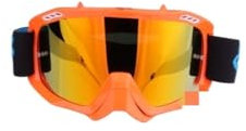 AYXAMO Motorradbrille，Motorradbrille Herren Schutzbrillen Offroad-Motorrad-Rennbrillen Mountainbike-Reithelmbrillen Outdoor-Brillen Winddichte Schutzbrillen(All orange)