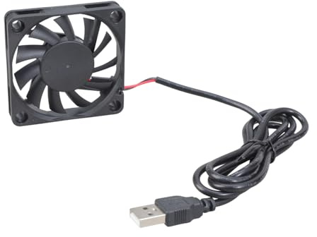 DAYLIGHE 5V USB PC Router Fan 60mm Cooling Fan Brushless Portable Cooling Replacement For Router Modem HDTV Box Electronic