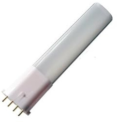 YSJX Lights, Pack of 10, LED Tube Lamps Ac85-265V 2G7/2GX7 4W 18-2835smd Lamp, Size: 19x37x116mm, Household Bulbs(Warm White,2G7 Milky)