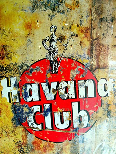 Mr.sign Havana Club Blechschilder Vintage Metall Poster Warnschild Retro Schilder Blech Blechschild Wanddekoration Malerei Bar Cafe Restaurant Garten Park