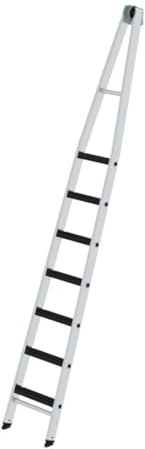 Günzburger Steigtechnik Stufen-Glasreinigerleiter Oberteil mit clip-step R 13-7 Stufen