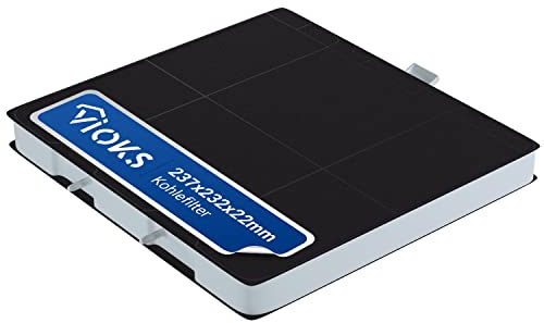 Filtro de carbón de repuesto para Bosch Balay 11026769, DHZ5326, 00705431, LZ53251, 232 x 237 mm, filtro de carbón de repuesto para campana extractora