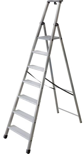 Scala più+sù maxi 110 in alluminio 7 gradini