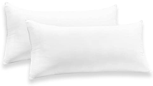 HOME MERCURY – Almohada de Fibra Hueca siliconada (40 x 90 CM (Pack 2))