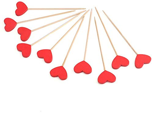 20 Stück Holz Obst Pflanze Etikett Schöne Herzförmige Garten Preisschild Ornament Liefert, um Samen Kräuter Pflanzen zu Markieren und zu Identifizieren