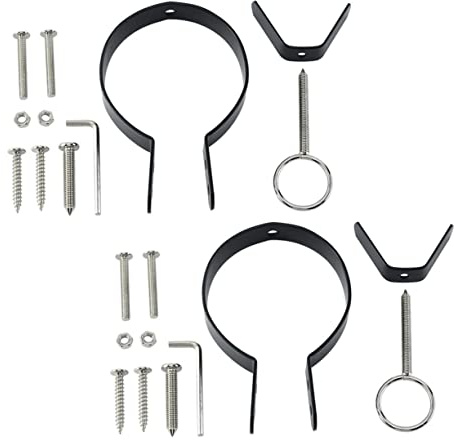 FUNOMOCYA Porta Prosciutto Accessorio Supporto Fissaggio Ricambio Casa Design Semplice Pratico Stabile Resistente Ferro Utile Pulire Reutilizzare Volte