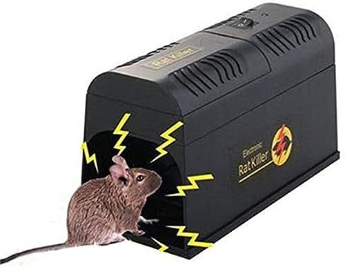 Electronic Mouse Trap, Reusable Electric Rat Mouse Traps, Mousetrap Killer, Mice Rodent Catching Catcher, Hige Voltage Animal Pest Control Killing Trap