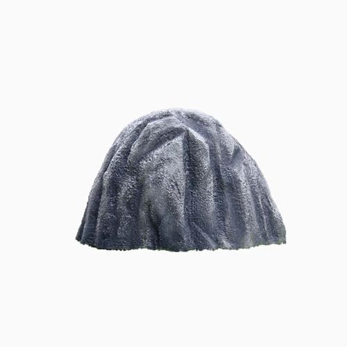 Faux rocher pour décoration de puits de jardin – Grande décoration extérieure imperméable en fibre de verre, légère imitation pierre