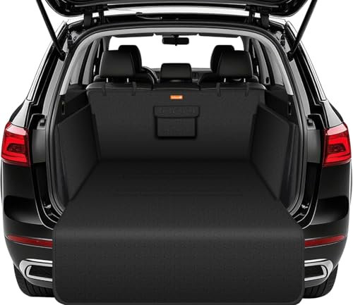 Alfheim Car Boot Liner Double Deck Protector-Nonslip Waterproof Durable Washable Cargo Cover Mat Travel, Universal for Medium Small Car SUV