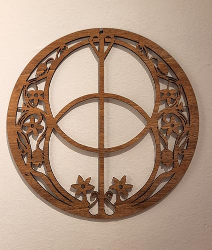 BTW Labs Pozo de cáliz de madera | Símbolo mágico para meditación y equilibrio energético