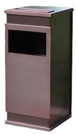 WOTZOV Contenedor de Basura para Exteriores Contenedores de Basura Grandes para Exteriores Contenedores para Patios de Villas escénicas al Aire Libre Contenedores para ceniceros，A