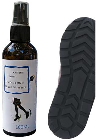 Erconsso Spray de agarre para zapatos, protector antideslizante para zapatos de baloncesto, spray de agarre de rejuvenecimiento de suelas de 100 ml, para cancha de rendimiento, gimnasio, estudio