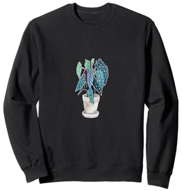 Indoor Plant T-Shirt - Begonia Maculata Sweatshirt