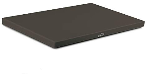 Lacor - 60480 - Planche de coupe de cuisine, Polyéthylène avec chevilles antidérapantes, antibactériennes, passe au lave-vaisselle, indéformable, 32,5 x 26,5 x 2 cm - Noir