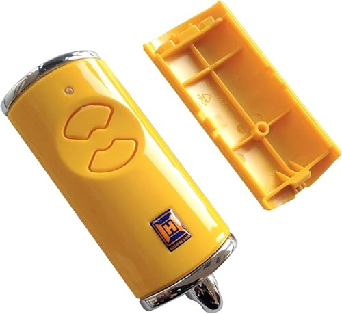 Hörmann Handsender Cover HSE2BS Gelb Leer Gehäuse ohne Batterie ohne Platine Ersatzteil Ober- und Unterschale