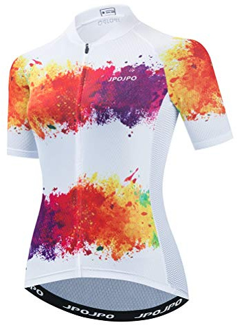 Fahrradtrikot für Damen, Sommer, kurze Ärmel, Radbekleidung
