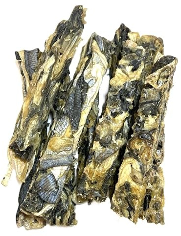 Maltbys' Stores 1kg Standard Fish Fingers [LODF] | 100% Natural Fish Skin Dog Treats