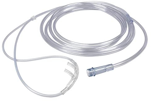 Sunset Healthcare Solutions 5pk Sunset 7Ft Standard Adult Oxygen Nasal Cannula w/Kink-Free Supply Tubing (RES1107)