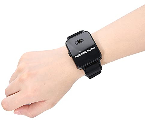 Alarme Bracelet - Alarme de sécurité personnelle extérieure avec lumière Clignotante pour Enfants et Femmes - Alarme d'autodéfense légère et Portable pour la Course à Pied