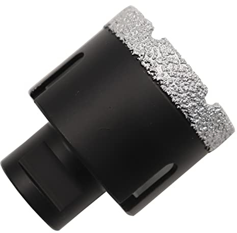 KURSTOL Diamant-Bohrkrone Kit - Diamantbohrer Durchmesser 50MM Diamant Lochsägen für Porzellan Fliese Granit Marmor Trockenbohren