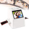 Scanner per diapositive e pellicole, convertitore di pellicole digitali da 22 MP, visualizzatore di diapositive portatile, converte pellicole da 35 mm, 126, 110, Super 8, diapositive, in ​​JPEG
