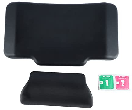 Motorcycle Rear Top Case Back Cushion, PU Leather Passenger Backrest Back Pad, Self-adhesive Tail Box Passenger Backrest Support Damping Pad, 3cm Thickness